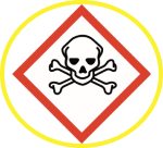 GHS06 hazard pictogram: toxic